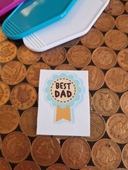 Motel Keyring Decal - Best Dad