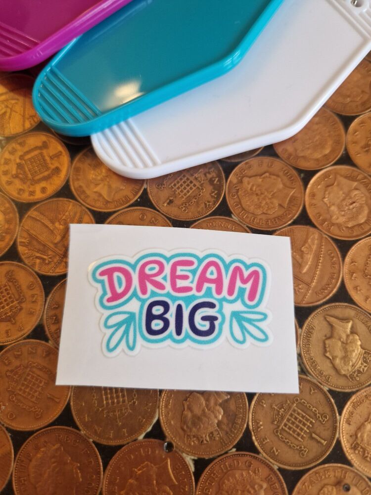 Motel Keyring Decal - Dream Big