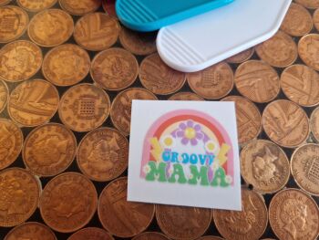 Motel Keyring Decal - Groovy Mama