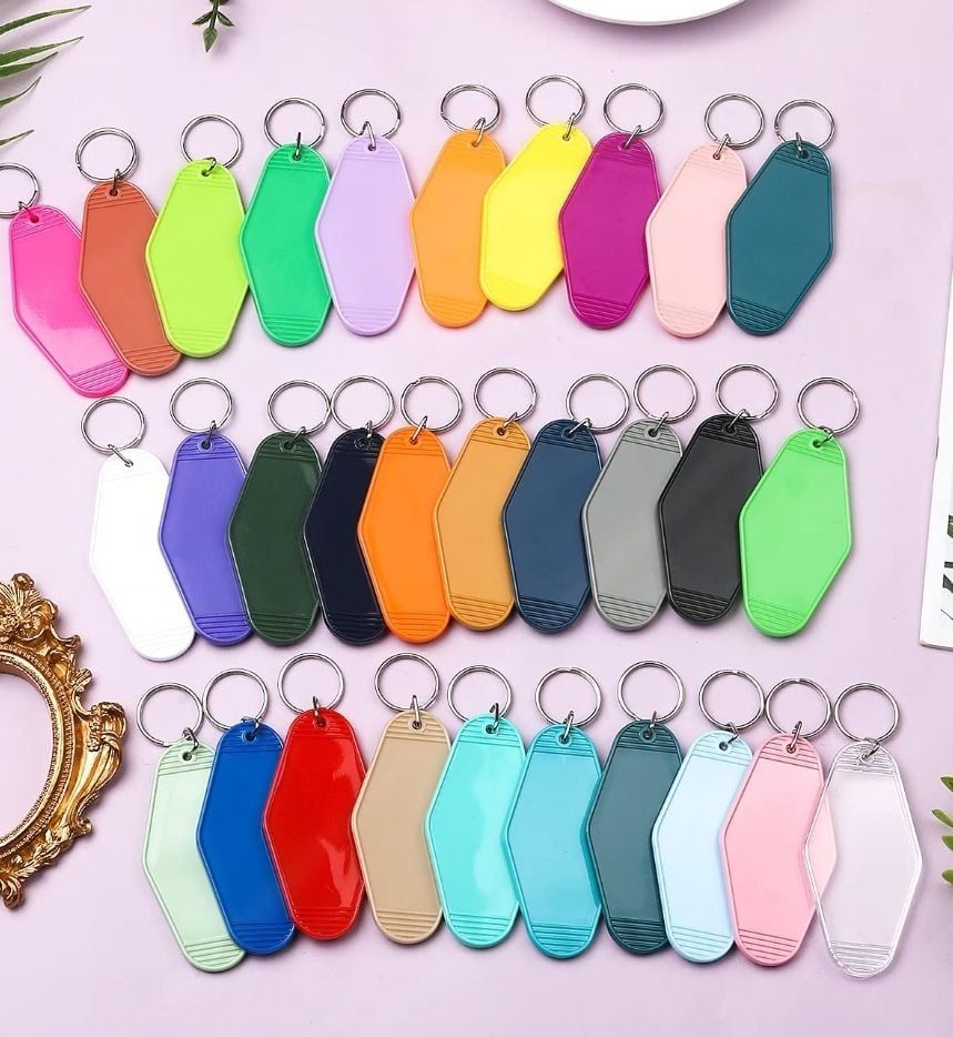 Motel Keyrings x10