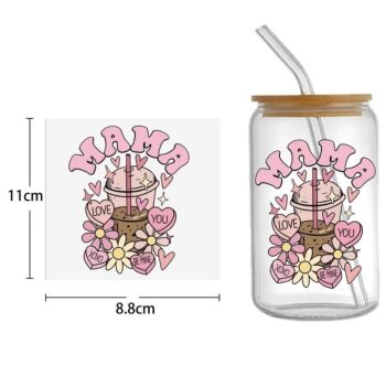 Decal - Mama, Coffee and Hearts