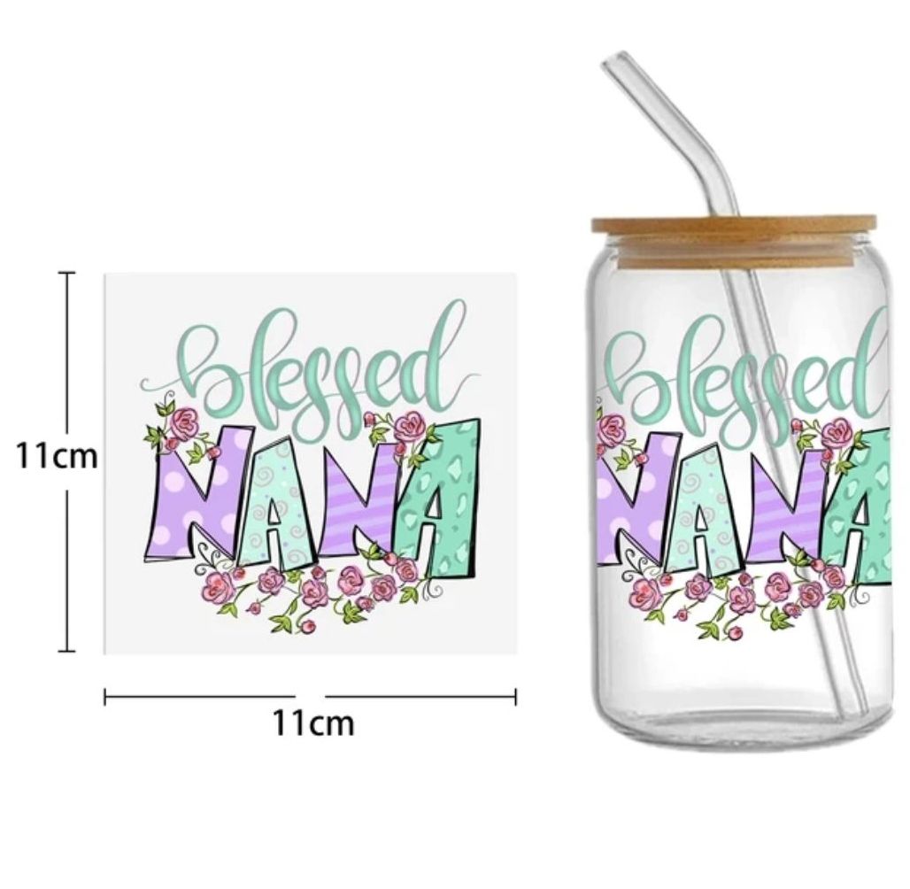 Decal - Blessed Nana