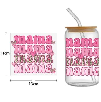 Decal - Mama pink
