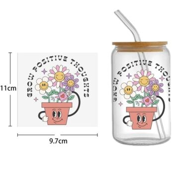 Decal - Grow positive thoughts