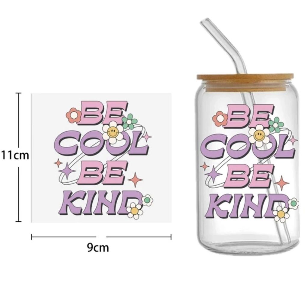 Decal - Be cool be kind