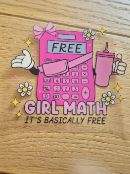 Decal - Girl Math