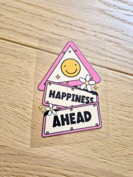 Decal - Happiness Ahead