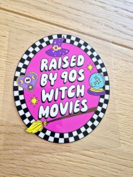 Decal - Raised by 90s witch movies