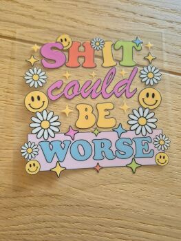 Decal - Shit could be worse