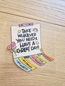 Decal - Take whatever you need