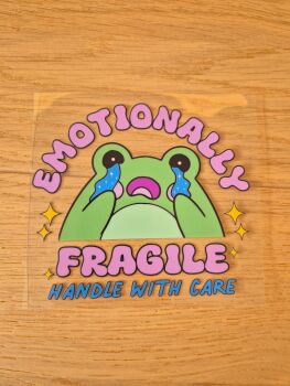 Decal - Emotionally fragile, handle with care