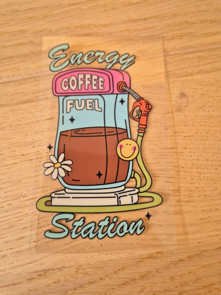 Decal - Energy Station, Coffee Fuel