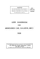 Saladin Mk 2 User Handbook