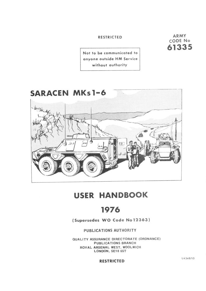 Saracen Mk 1-6 User Handbook