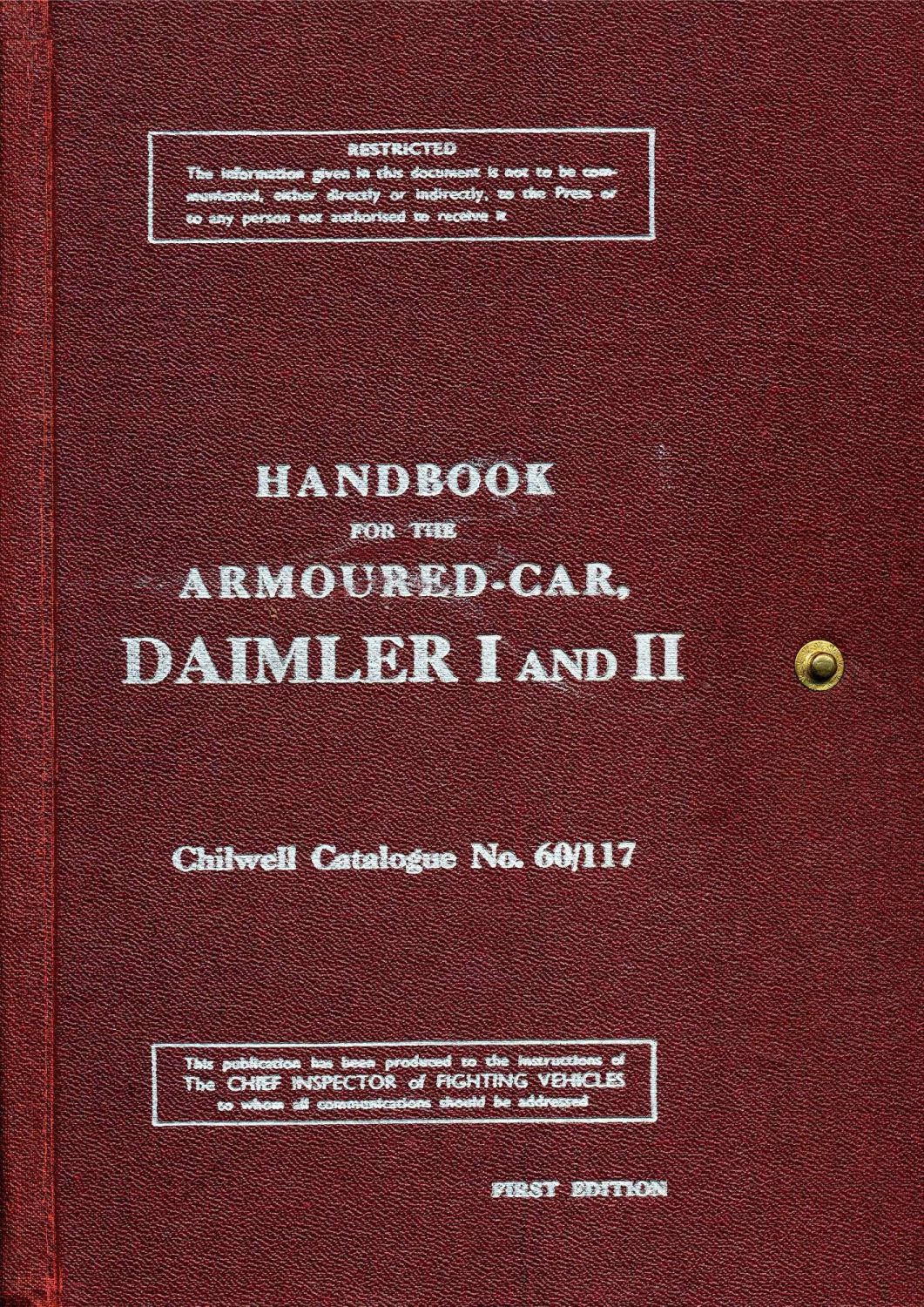 Daimler Armoured Car I & II Handbook