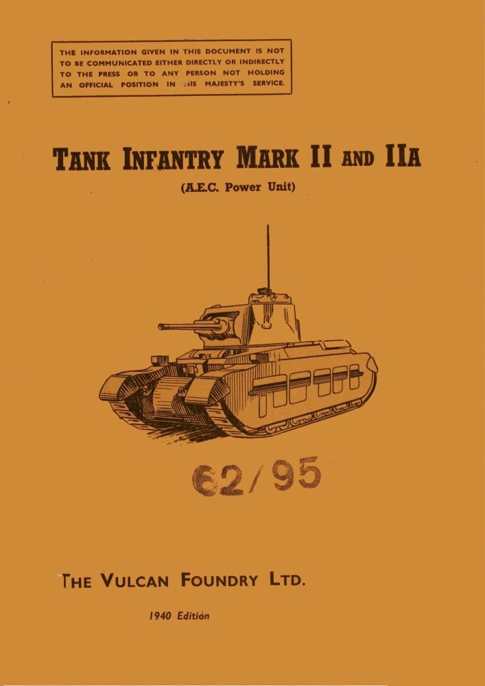 Matilda Mk II & IIA (A12) Instruction Book