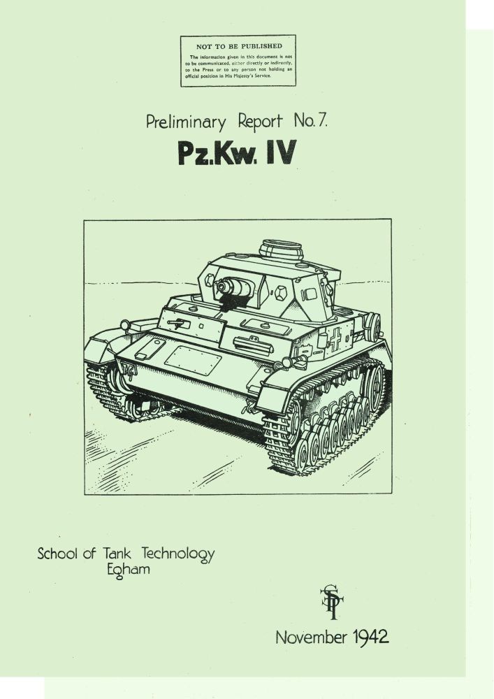 Panzer IV STT Reports 7 and 15