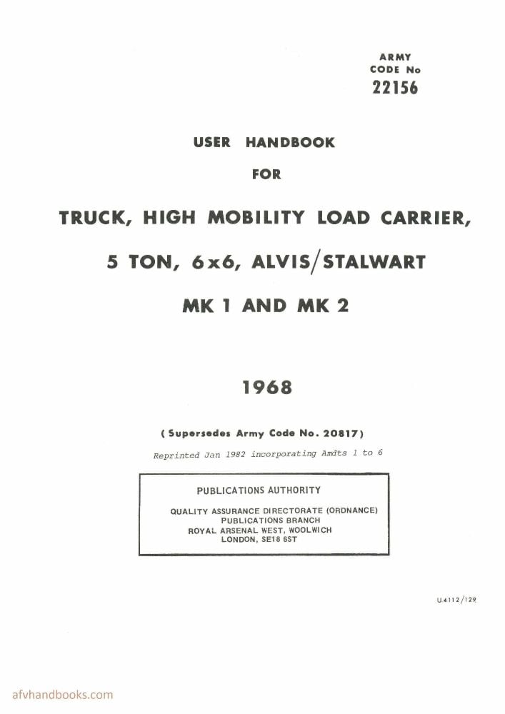 Stalwart Mks 1 & 2 User Handbook