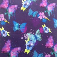 Purple butterfly, Custom Panties