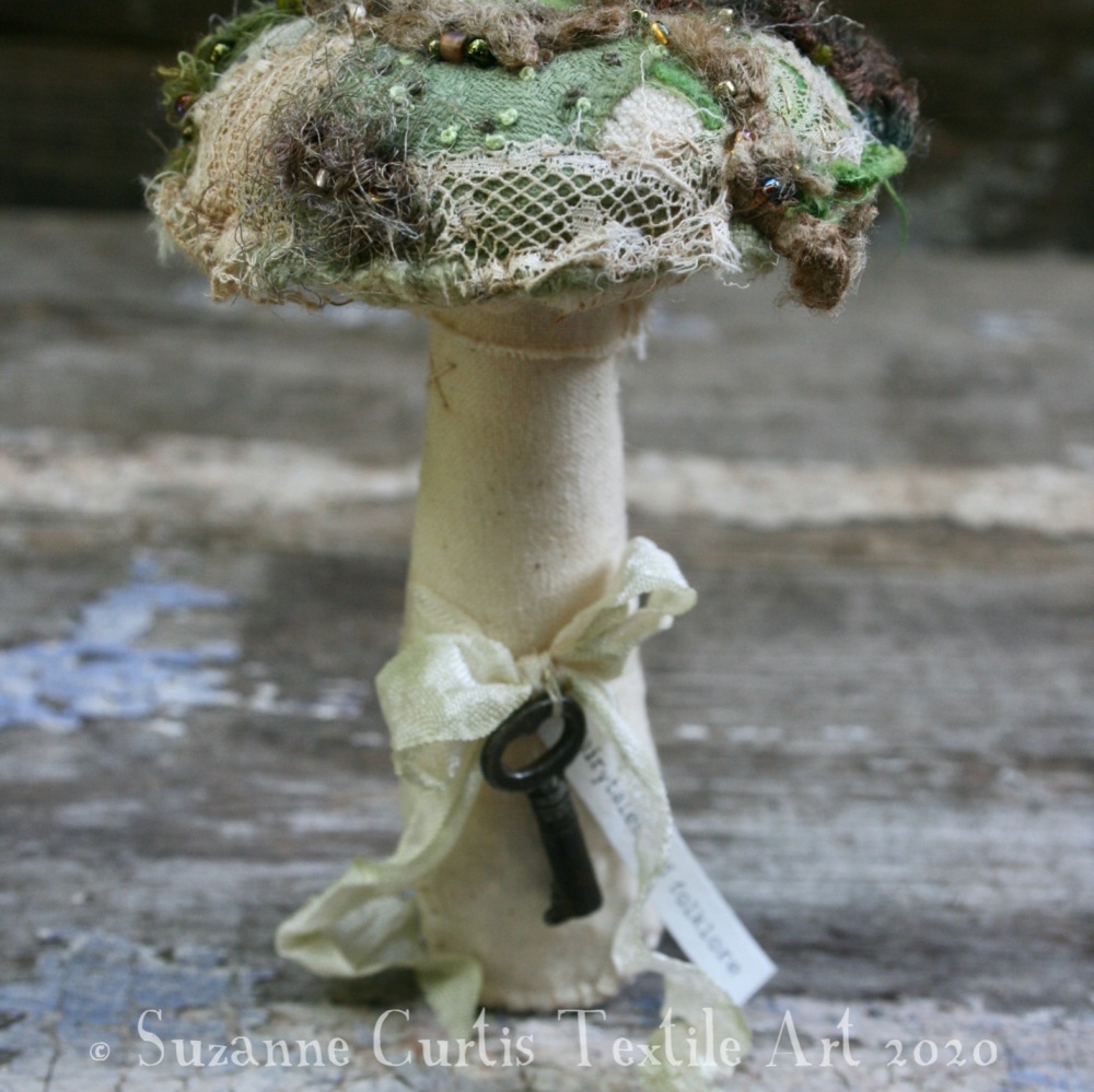 Small Embellished Toadstool