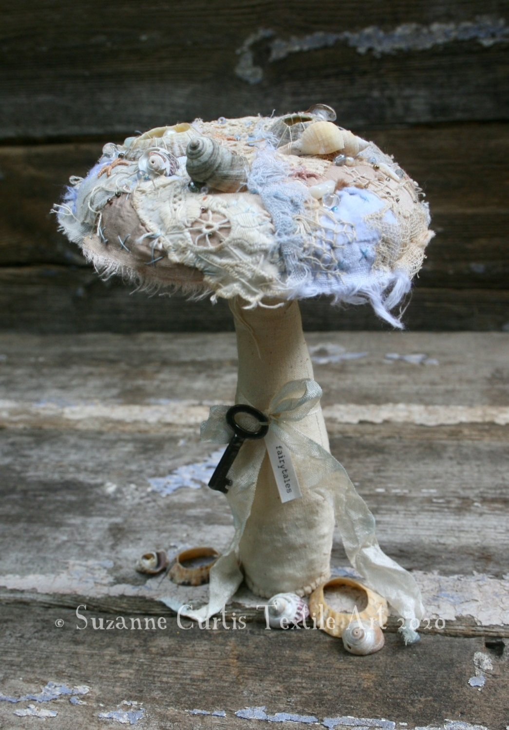 Large Embellished Toadstool