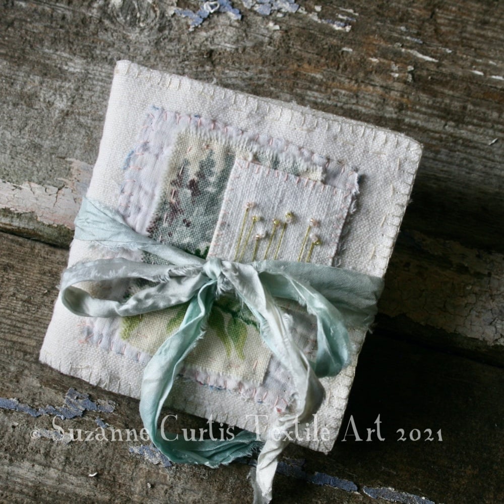 Textile Needle Book - Vintage and Beaded