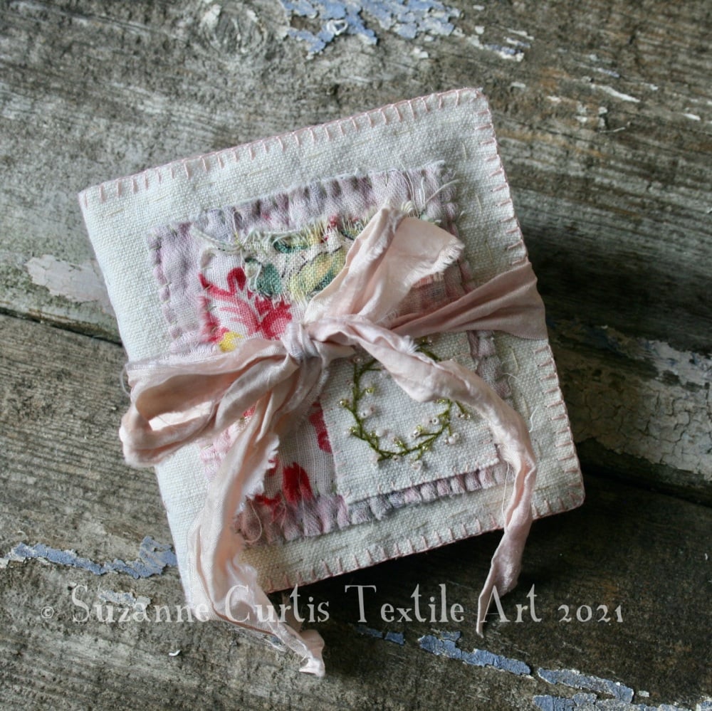 Textile Needle Book - Vintage and Beaded