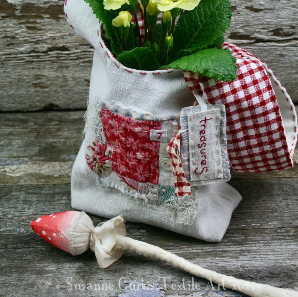Vintage Textile Knot Bag