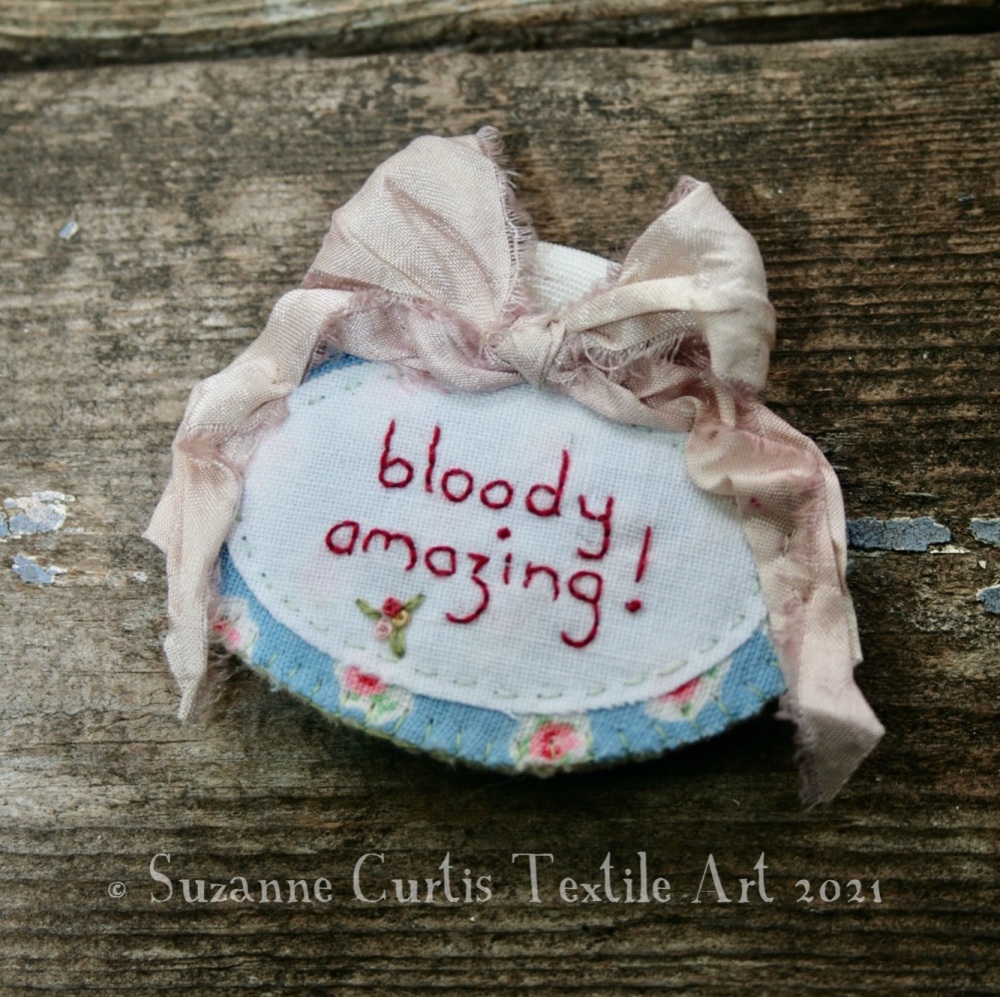 Bloody Amazing Brooch 01