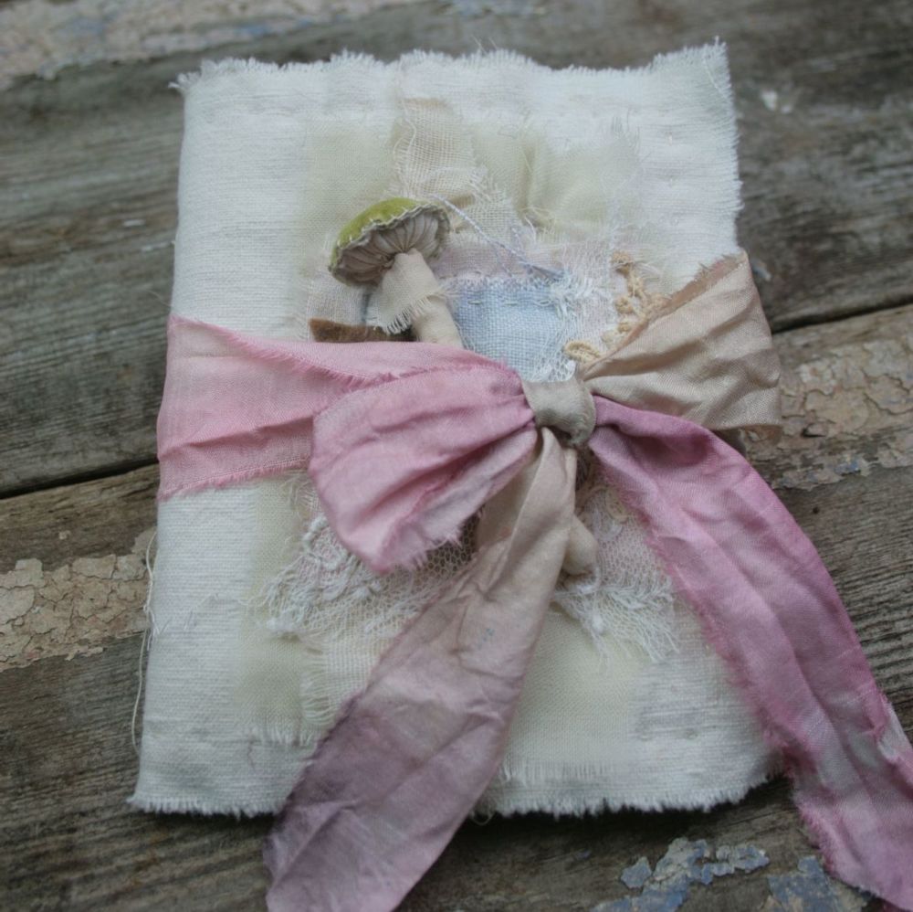 Textile Needle Book Toadstool B