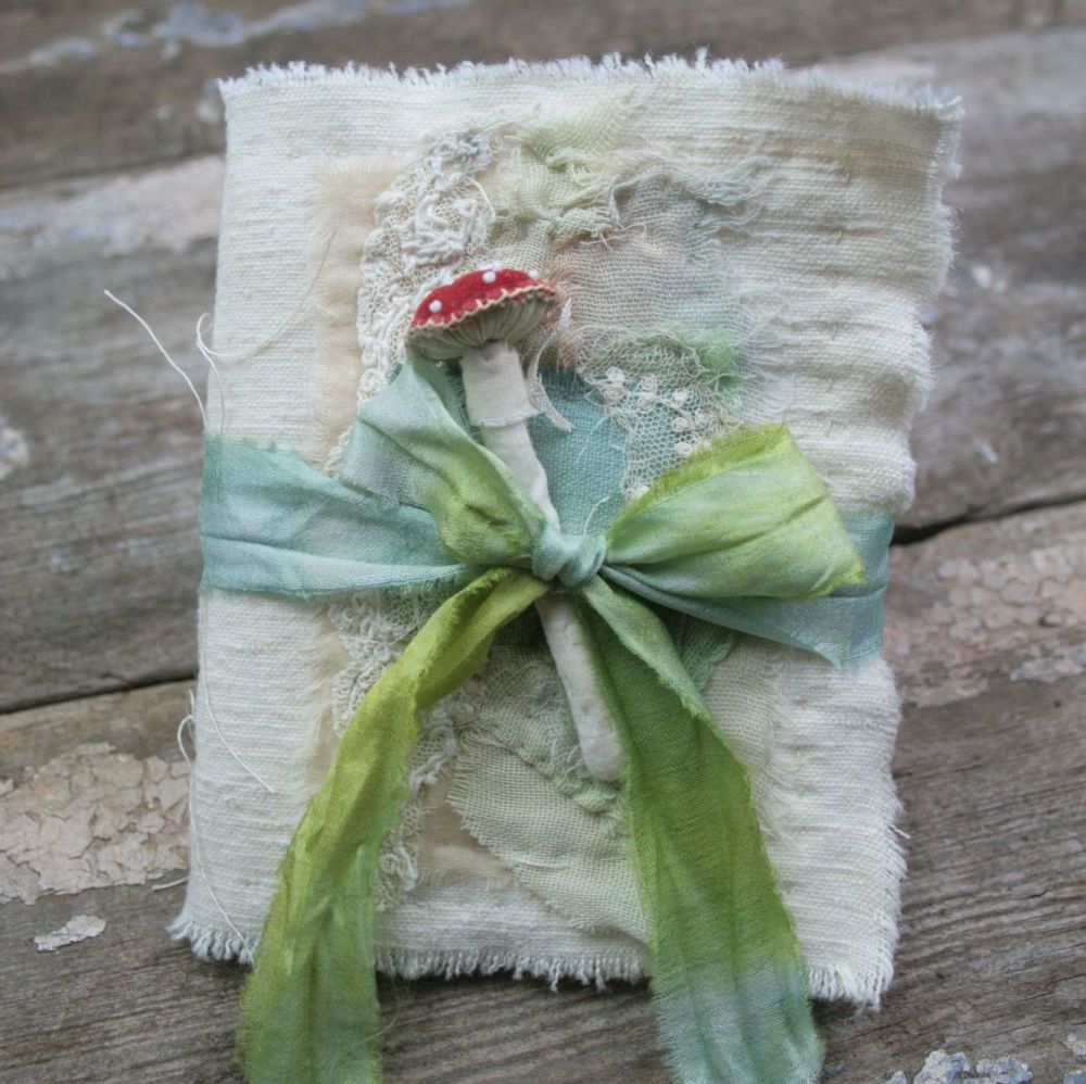 Textile Needle Book Toadstool C