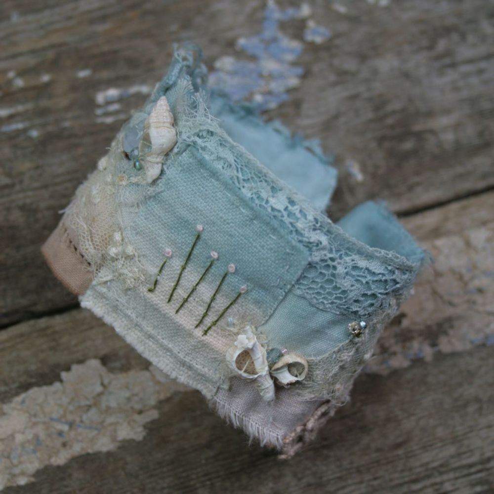Textile Cuff Bracelet B