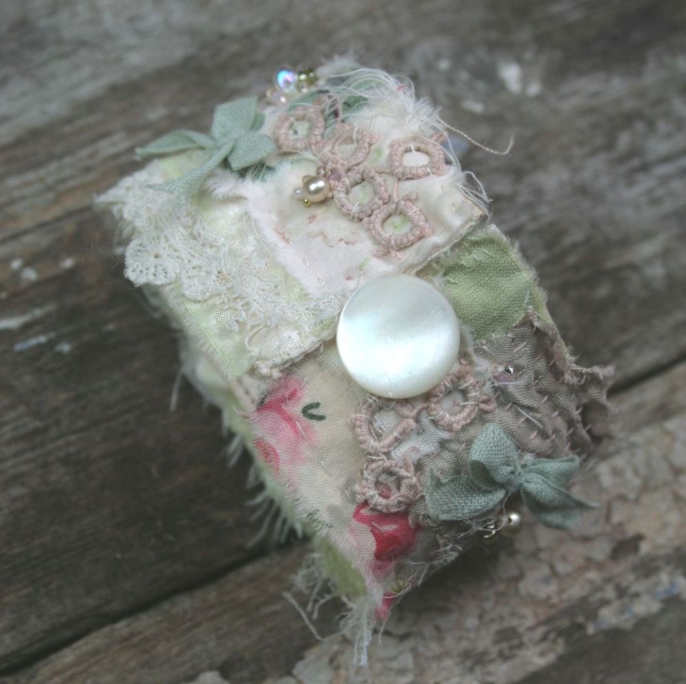 Textile Cuff Bracelet E