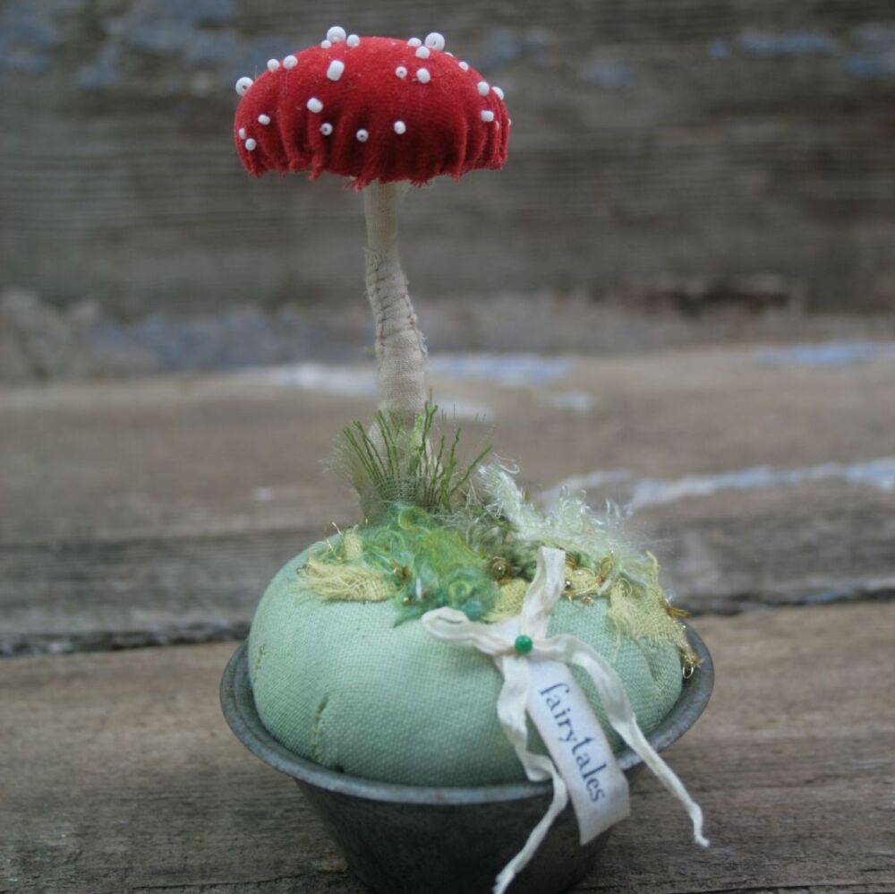 Fly Agaric Pincushion/Decoration D