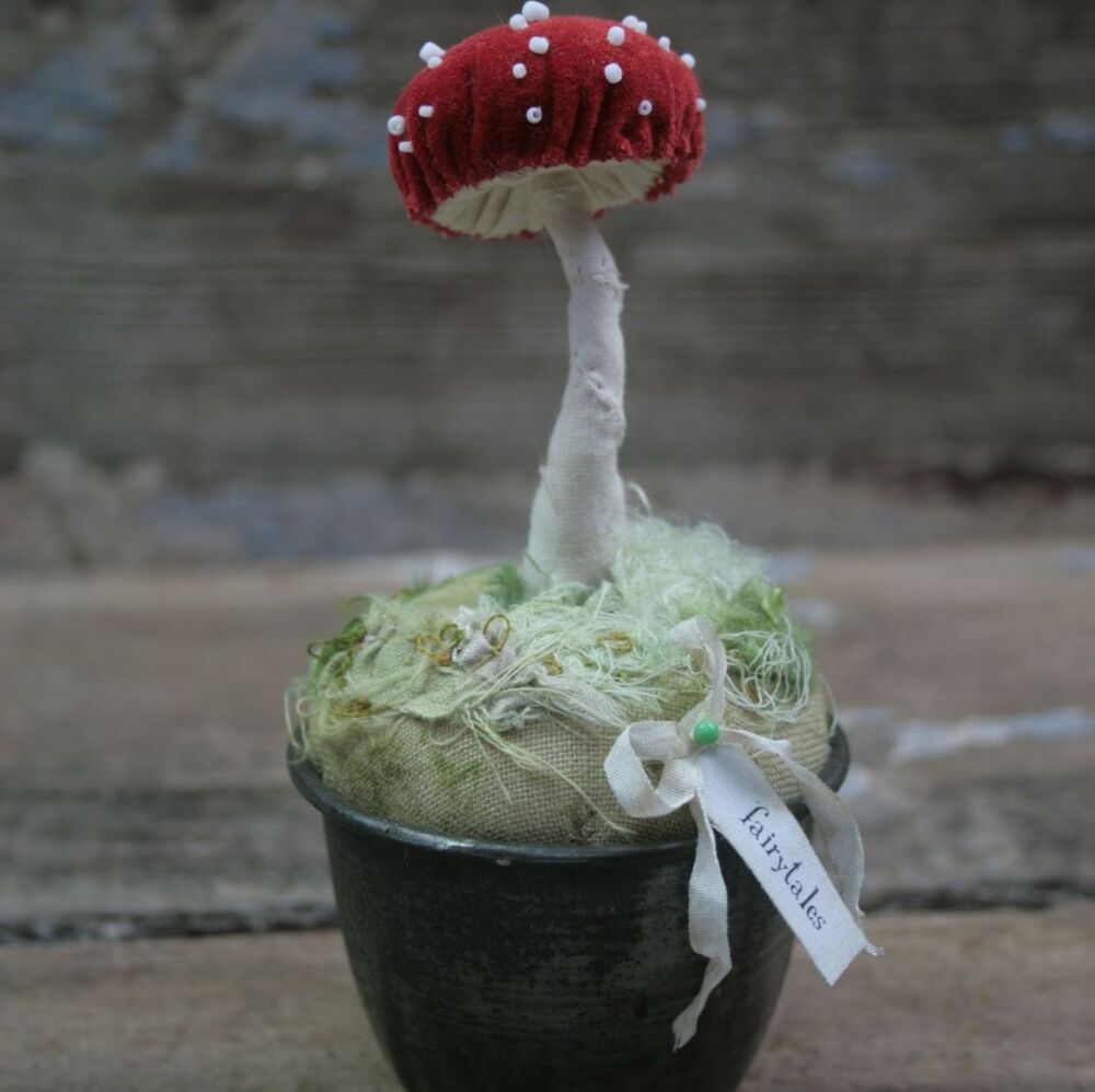 Fly Agaric Pincushion/Decoration E