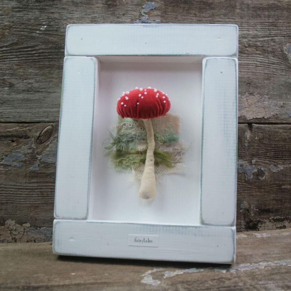 Framed Fly Agaric Toadstool C