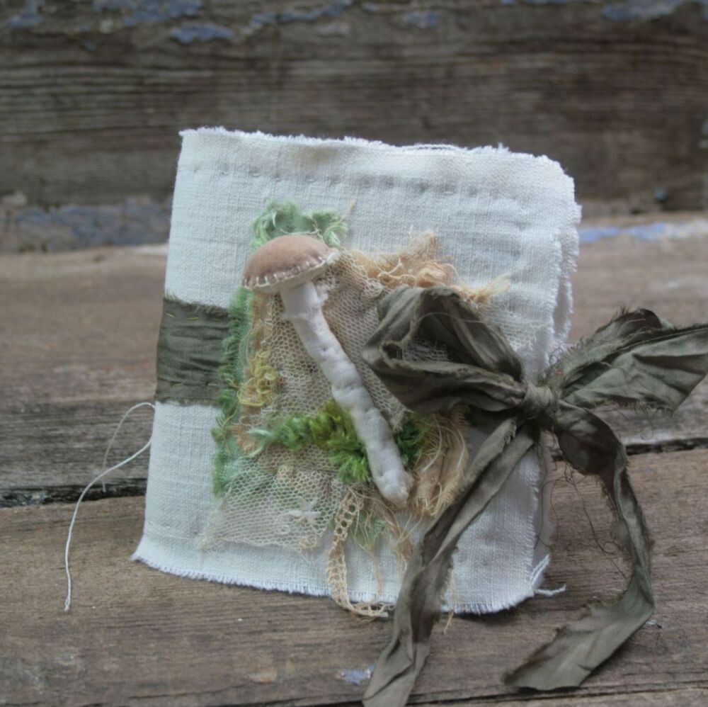 Textile Toadstool Needlebook G