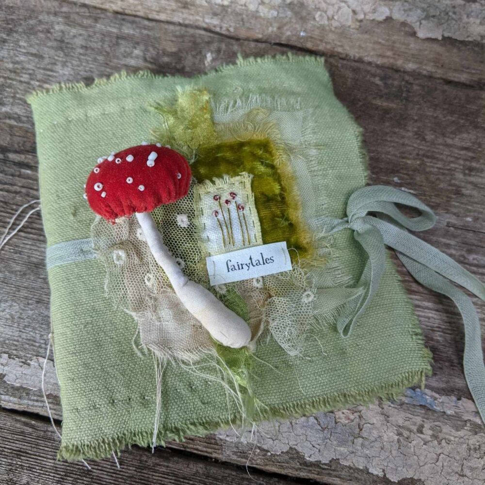 Textile Toadstool Needlebook D