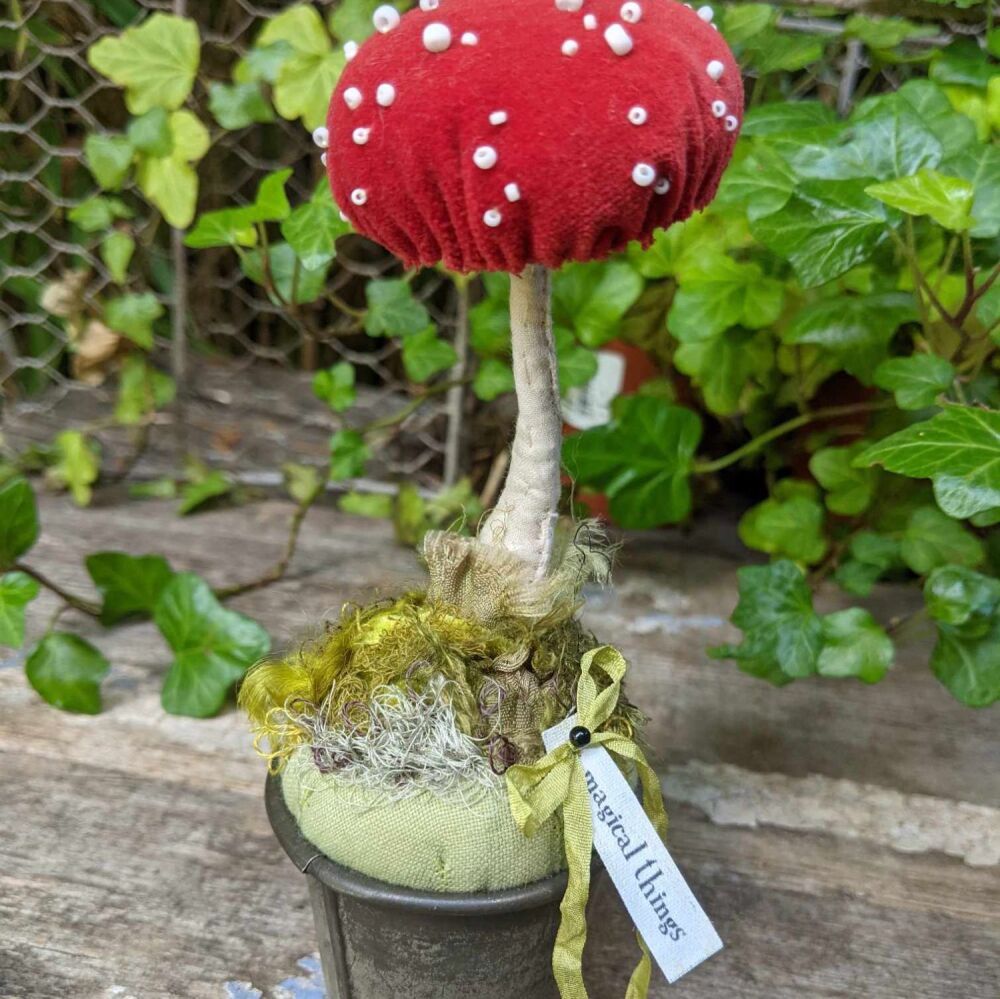 Fly Agaric Pincushion/Decoration 9