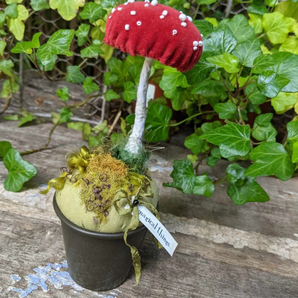 Fly Agaric Pincushion/Decoration 10
