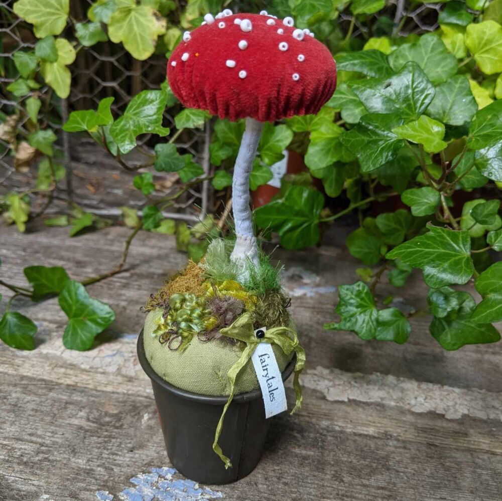 Fly Agaric Pincushion/Decoration 12