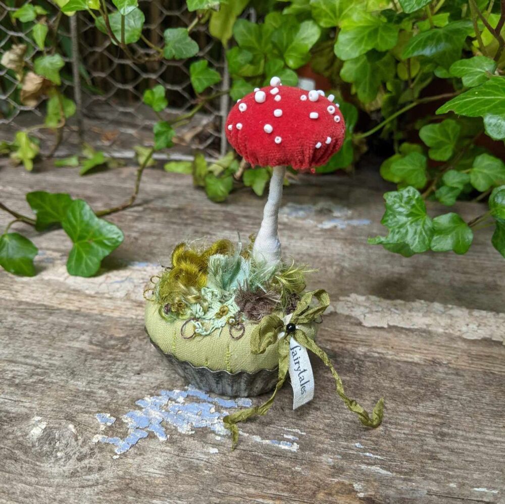 Fly Agaric Pincushion/Decoration 4