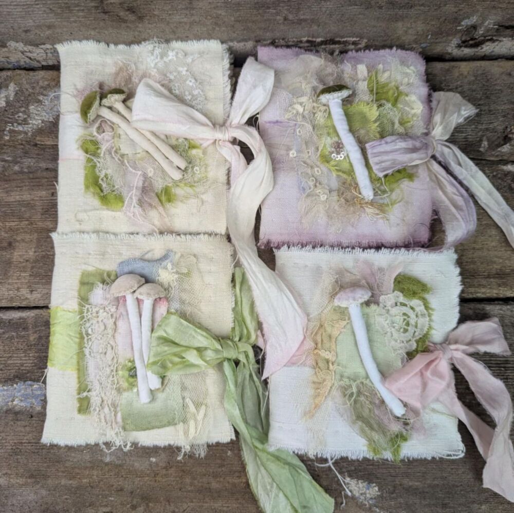 Toadstool Textile Needlebook