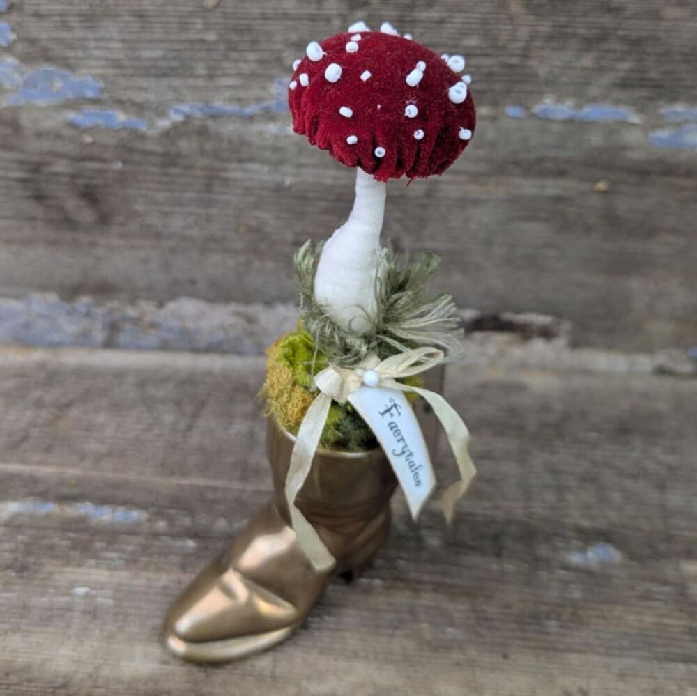 Fly Agaric in Bronze Boot