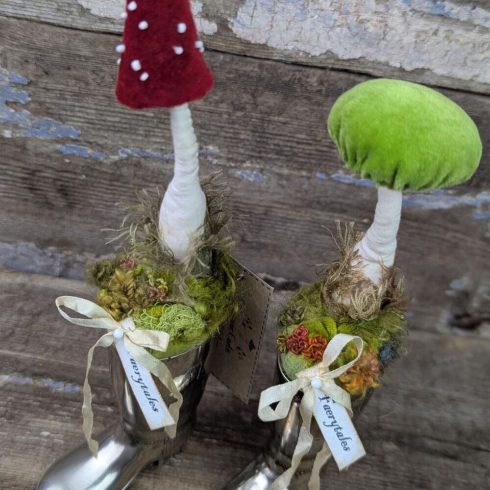 Toadstools in Riding Boots.