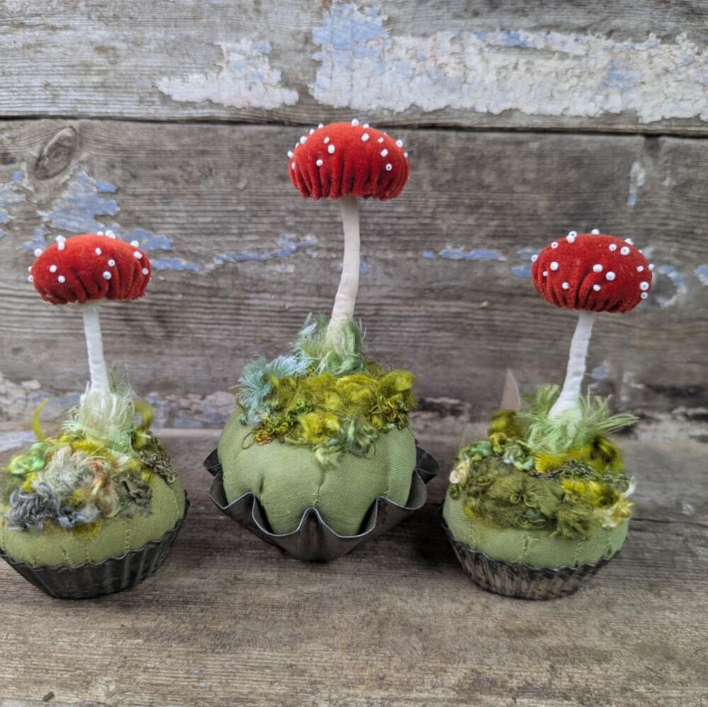 Velvet Fly Agaric in Tart Tin