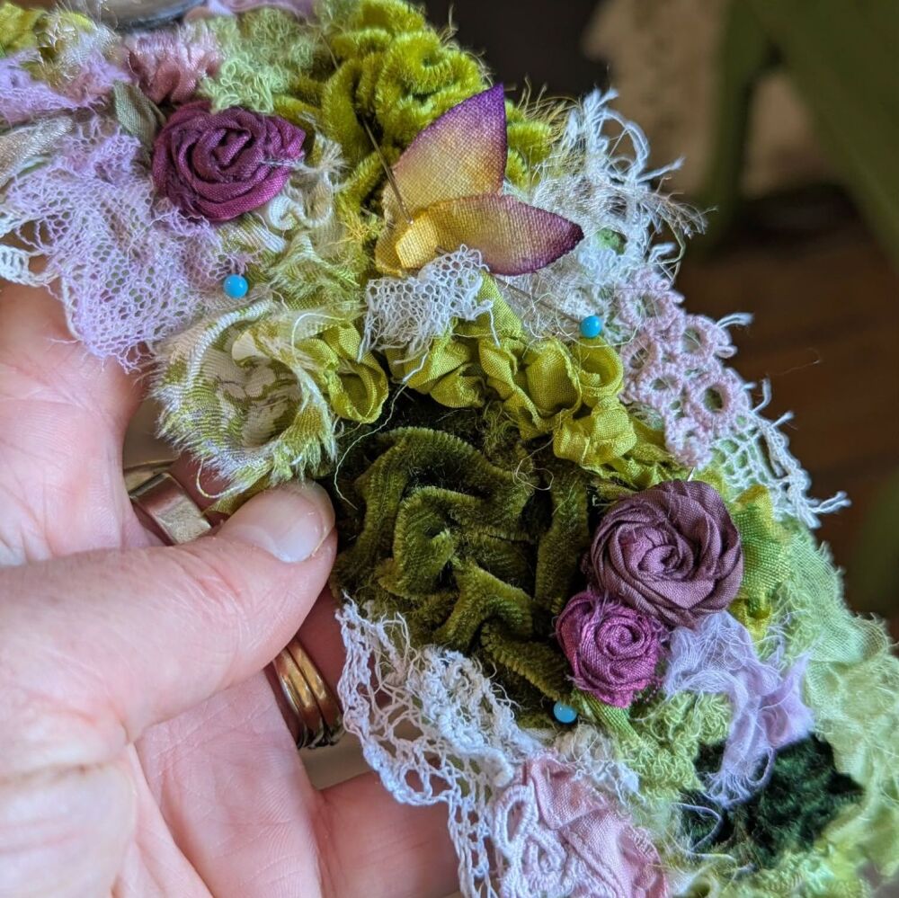 Embellished Textile Cuff Bracelet  - Wednesday 15th July 2026