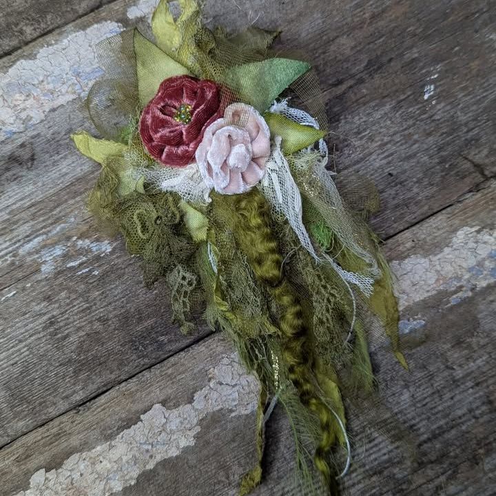 Faery Corsage/Brooch - Rose - Wednesday 1st July 2026