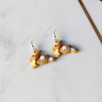 Gingerbread Reindeer Earrings