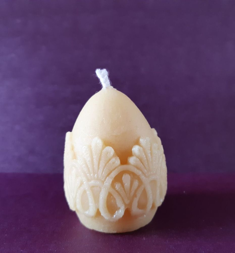 Decorated Egg candle 